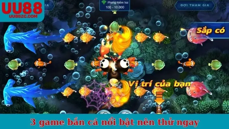 3 game bắn cá nổi bật nên thử ngay