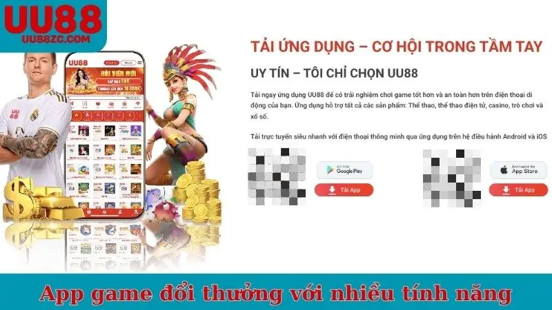 App game đổi thưởng với nhiều tính năng