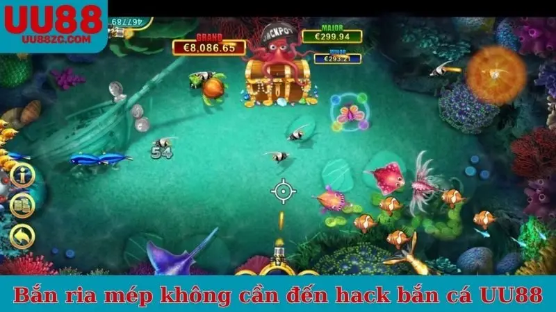 Bắn ria mép không cần đến hack bắn cá UU88