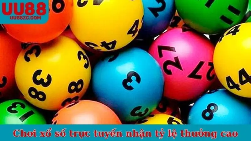Chơi xổ số trực tuyến nhận tỷ lệ thưởng cao ngất