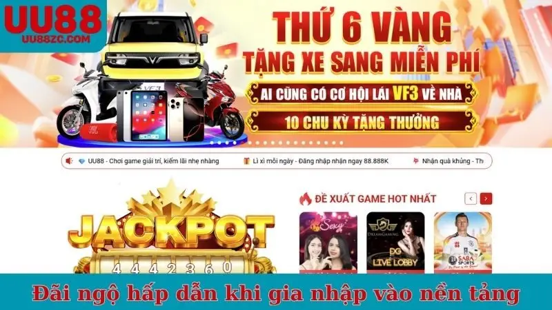 Đãi ngộ hấp dẫn khi gia nhập vào nền tảng