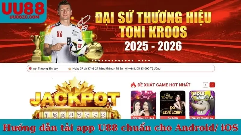 Hướng dẫn tải app U88 chuẩn cho Android/ iOS